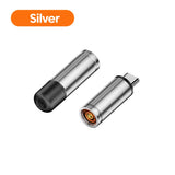 Mini Type-C Mobile Phone Cigarette Lighter Air Blowing Cigarette Lighter Outdoor Portable Windproof Safety Lighter USB C